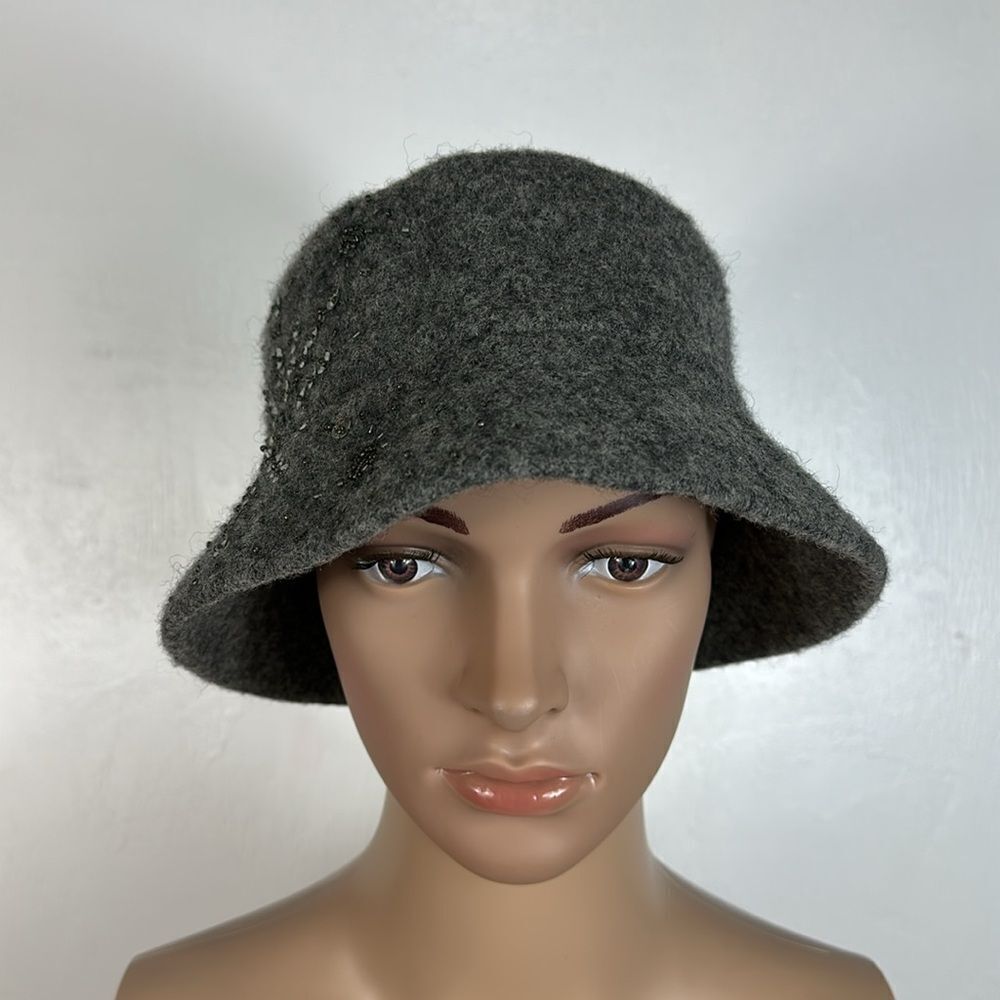 Croft & Barrow Wool Blend Bucket Hat With Sequins